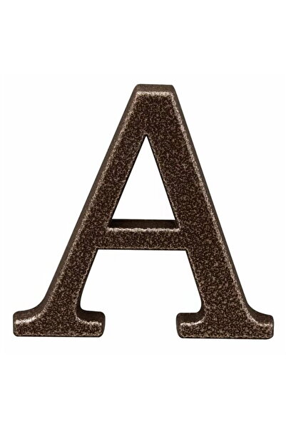 gerda INDICATOR CU LITERE ȘI ȘURUB DE FIXARE - 100MM / BRONZ / B