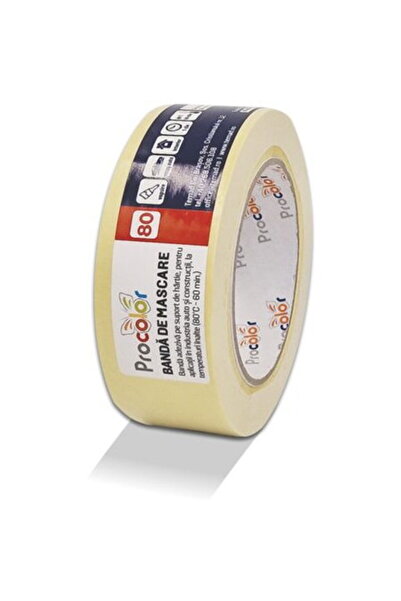 Procolor 80°C Masking Tape UV Resistant, 38mmx50m