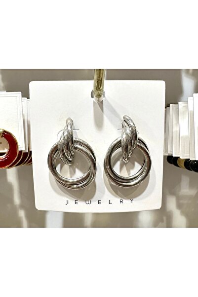 GLOW ACCESSORIES BAE Stainless Steel Zra Model Dangle Earrings