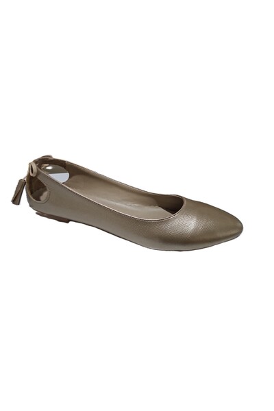 Sedef 947 Women's Casual Ballet Flats Shoes Bronze