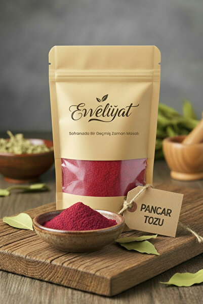 Evveliyat Pancar Tozu, Katkısız ve Doğal, 100g
