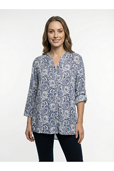 citycenterfashion Women's Plus Size Fold Sleeve Shirt Blouse cty-akc-uzd1 100...