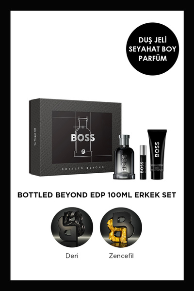 BOSS Bottled Beyond EDP 100 ml SPRING26 Erkek Parfüm Set