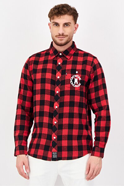 CROOKS CASTLES Men Regular Fit Plaid Long Sleeve Casual Shirt, Multicolor