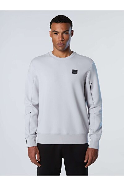 North Sails Scuba Bisiklet Yaka Pamuklu Erkek Sweatshirt