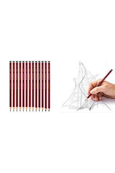 Yuka RESİM Dereceli Kalem Seti Karakalem Seti 2B-2H-HB-3B-3H-6B-H-7B 8'li Set...