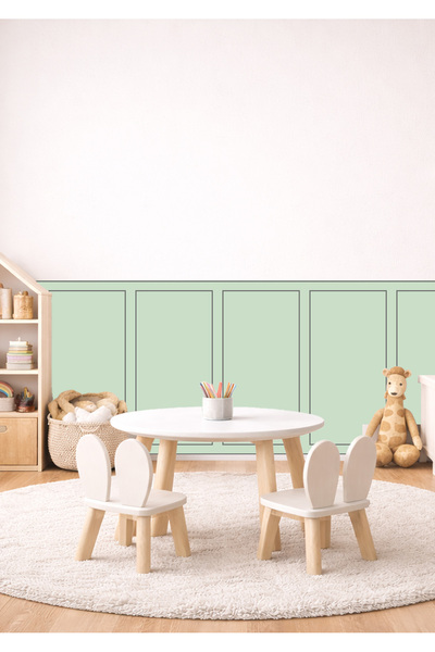 Sim Tasarım Klasični okvir Sa deznom panela zidne obloge set naljepnica od fo...