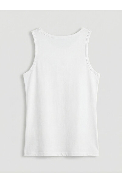 LC Waikiki Crew Neck Printed Girl's Undershirt