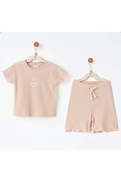 andywawa طقم شورت ليمي للفتيات الصغيرات والأطفال ملمس ناعم إيني