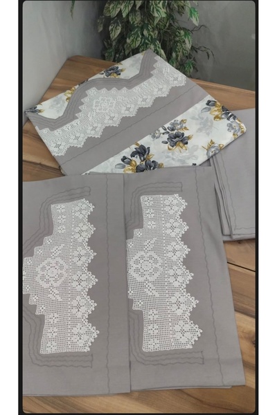 EL YAPIMI Lace Bedding Set