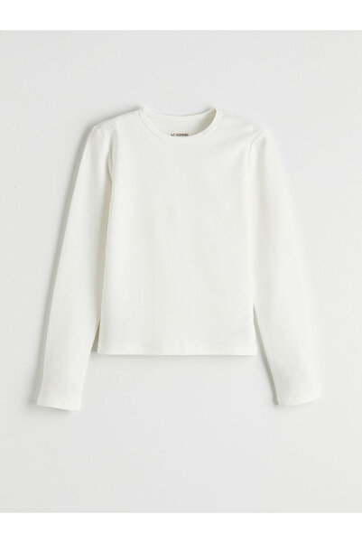 LC Waikiki Crew Neck Girls' Basic T-Shirt