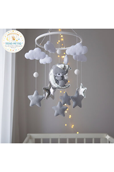 TREND METFİQ DECORATİON bebek Tasarım El Yapımı Bebek Dönencesi | Müzikli Uyk...