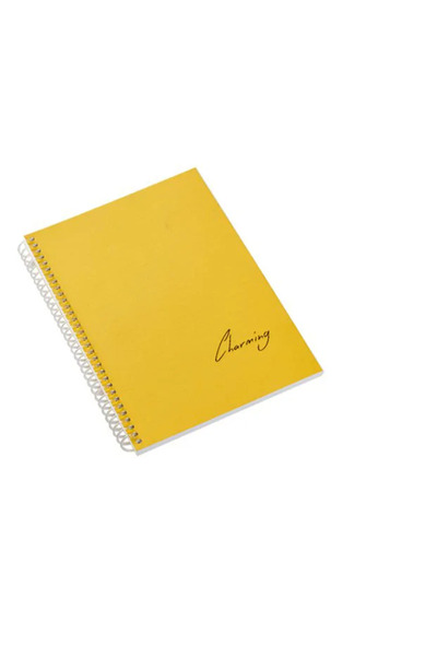 Tokaç A4 Pp. Kp Spiral 72 Yp Notebook Plain Tok-170-Yellow