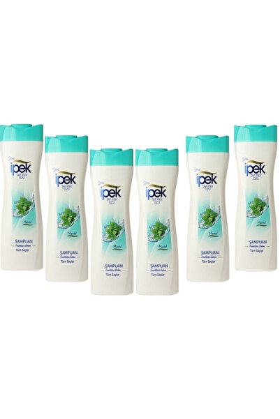 İpek شامبو للشعر بالكامل بالنعناع 450 مل × 12 قطعة