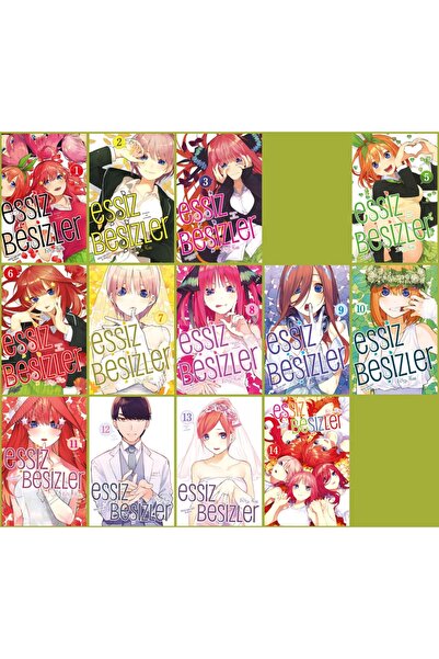 Gerekli Şeyler Yayıncılık Eşsiz Beşizler 1-14. Ciltler (4. Cilt Hariç) Manga ...