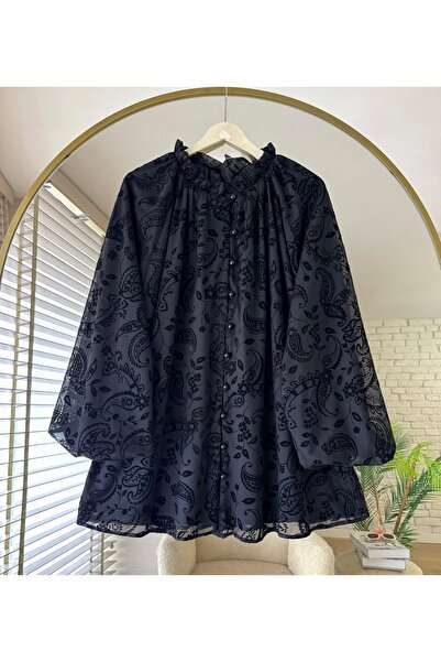 Eykadesign Flok Büzgülü Tunik