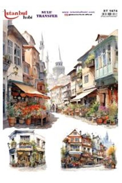 İstanbul Hobi Water Transfer Paper 25X35Cm St-1574