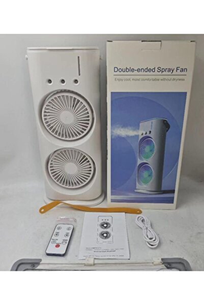 Generic Double-Ended Spray Fan - Portable Misting Humidifier with Remote Cont...