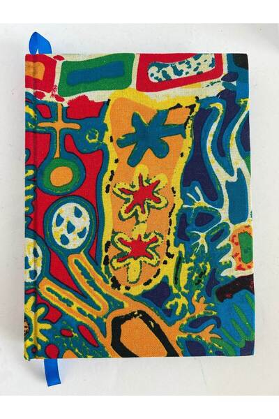 SimplyTexGoGlobal Bohemian Carnival A5 Notebook, 80gsm Blue Paper