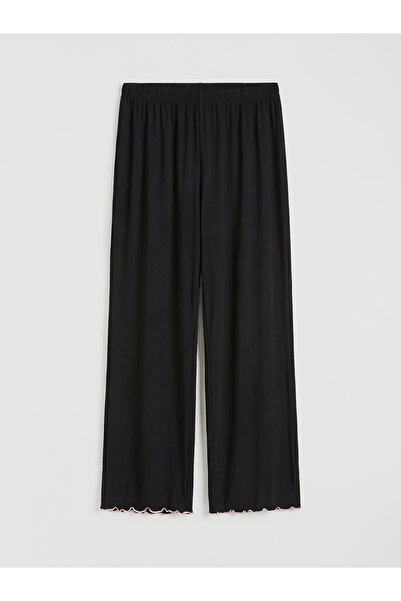 LC Waikiki Özmarka Νέα Σεζόν Γυναικεία Πιτζάμα με Φαρδιά Μπατζάκια και Ελαστι...