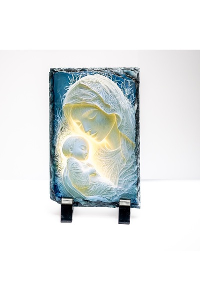 Ch Slate Board - Our Lady 3D