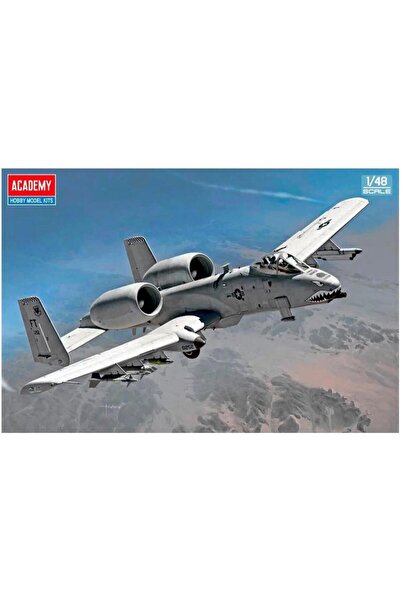 Academy 12348, 1/48 USAF A-10C 75th FS Flying Tigers plastik maketi