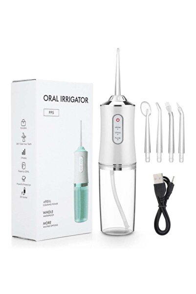 ORAL Water Flosser Cordless Teeth Cleaner Water Dental Flossers with 3 Modes ...