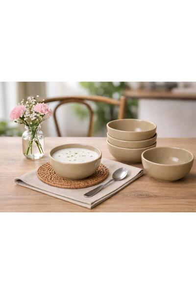 Keramika Bulut Soup Bowl 12 cm Earthware Set of 6