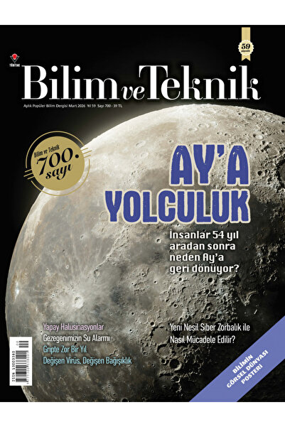Tübitak Yayınları Bilim ve Teknik Dergi Mart 2026
