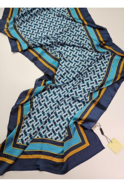 Shiva Scarfs Vual Silk Shawl Letter Pattern Accessory Foulard Silk Scarfs Sha...