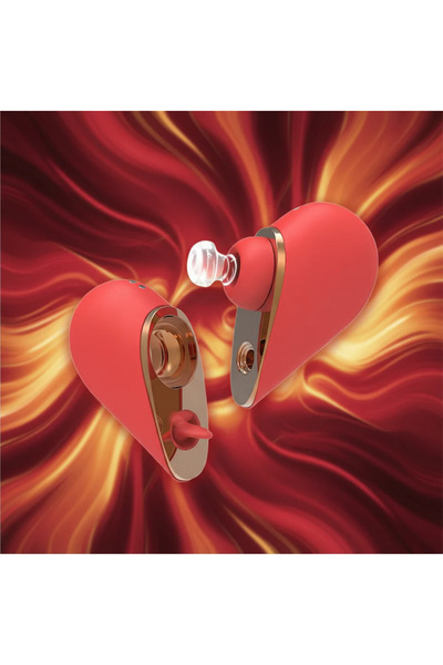 O.M.D Heart shape Luxe Dual Stimulation - 2 in 1 Premium Vibrator