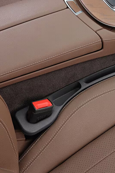 Baghes Μαύρος οργανωτής μεταξύ τα καθίσματα 38,8 εκ. Καθολικός πληρωτήρας πλε...