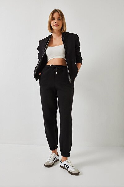 Özlem Yılmaz Store 3 İPLİK ŞARDONLU SWEATSHİRT