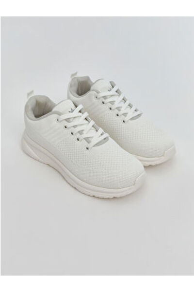 LC Waikiki Modanova Sezon White Mesh Detailed Women's Sports Shoes