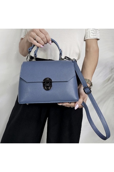 FashionForYou Elegant bag, GlamourGrip, made of genuine leather, business and...