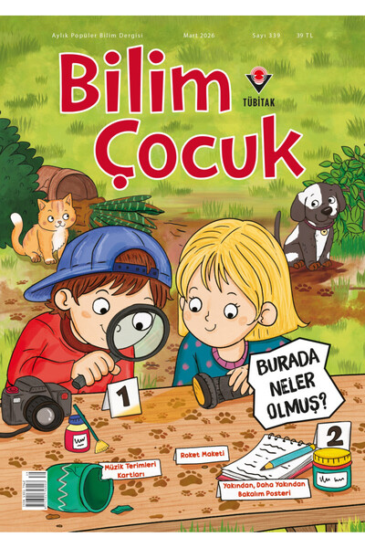 Tübitak Yayınları Bilim Çocuk Dergi Mart 2026 (7-12 yaş)