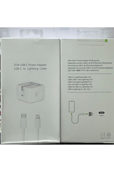 Generic 25W USB-C Power Adapter with 1m USB-C to Lightning Cable
