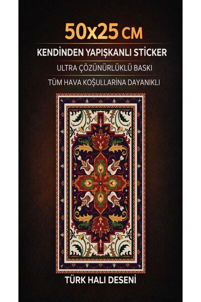 ÖZGÜL REKLAM Rug Patterned Car Interior & Exterior Decoration Sticker Foil | ...