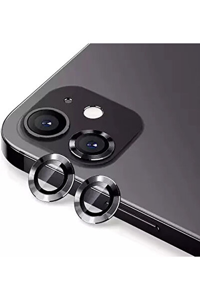 CASETREND واقي كاميرا متوافق مع iPhone (12)، واقي عدسة ملون، واقي زجاجي مقوى