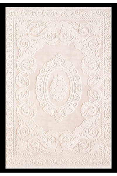 EMPERA HALI TABOO 1301 KREM- PUDRA SALON & OTURMA ODASI HALISI 160 x 230