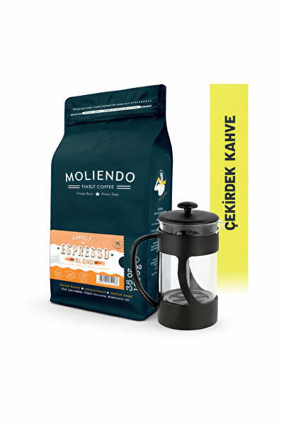 Moliendo Finest Coffee Amalfi Espresso Blend Kahve (Çekirdek Kahve) 1000 g + ...
