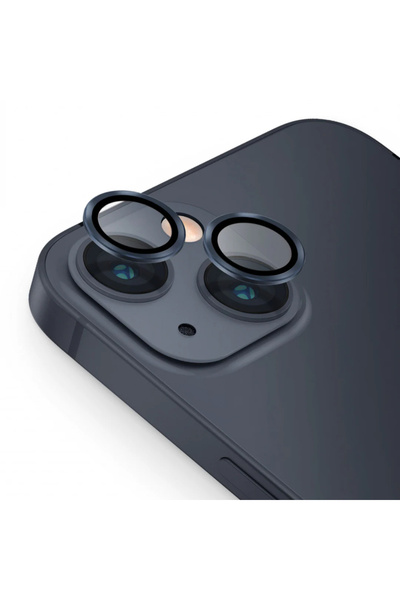 CASETREND واقي كاميرا متوافق مع iPhone (15) وواقي عدسة ملون من الزجاج المقسى