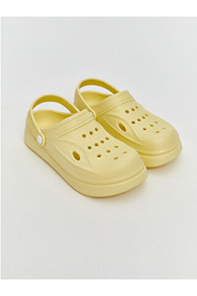 LC Waikiki Modanova Sezon Yellow Front-Closed Women's Beach Sandals I