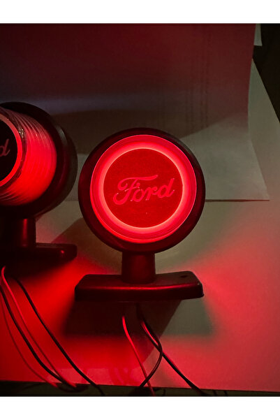 DRD OTOMOTİV Ford Serisi Uyumlu Maxi Takoz Lamba - Kırmızı Beyaz - 12/24V (2 ...