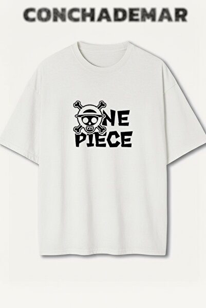 Vordevia One Piece Printed Premium Oversized Cotton Lu T-Shirt