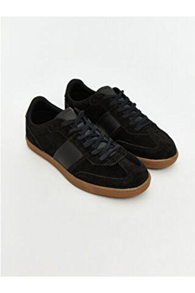 LC Waikiki Modanova Sezon Black Suede Men's Sports Shoes