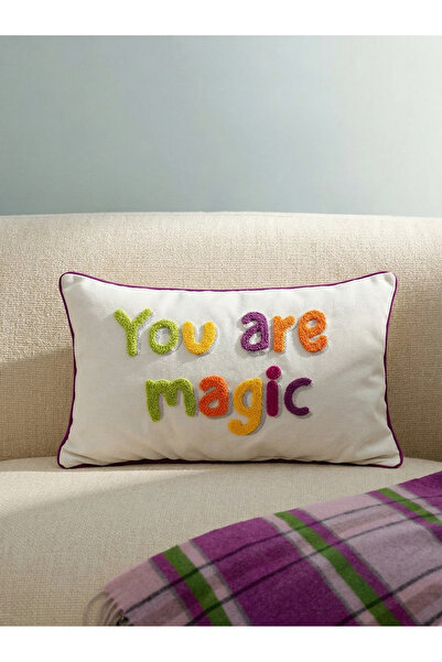 BELENAY ماجيك رينبو سوزيني وسادة 35x55