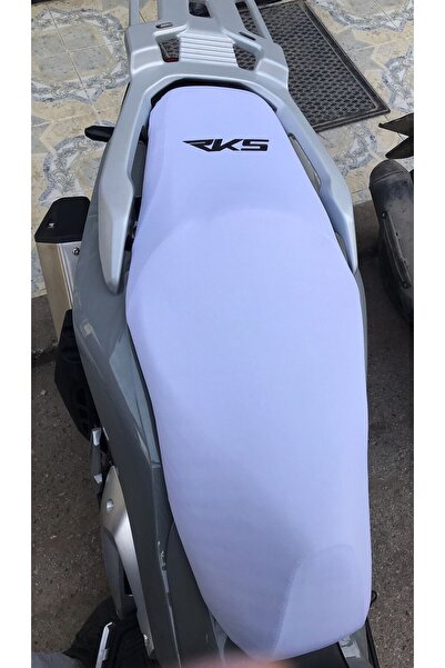 RKS TÜM YILLARA UYUMLU MOTORSİKLET SELE KILIFI (BEYAZ)