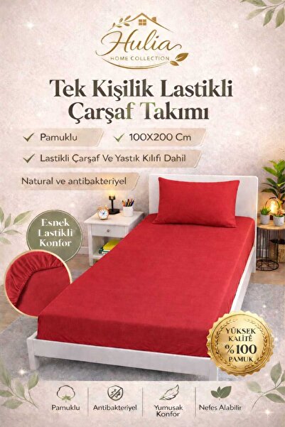 Altıntaş soft Čaršav sa lastišem set Jednokrevetno ugrađena Pamuk dela Mekane...