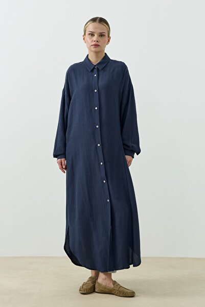 QANU Moon Gömlek Lacivert